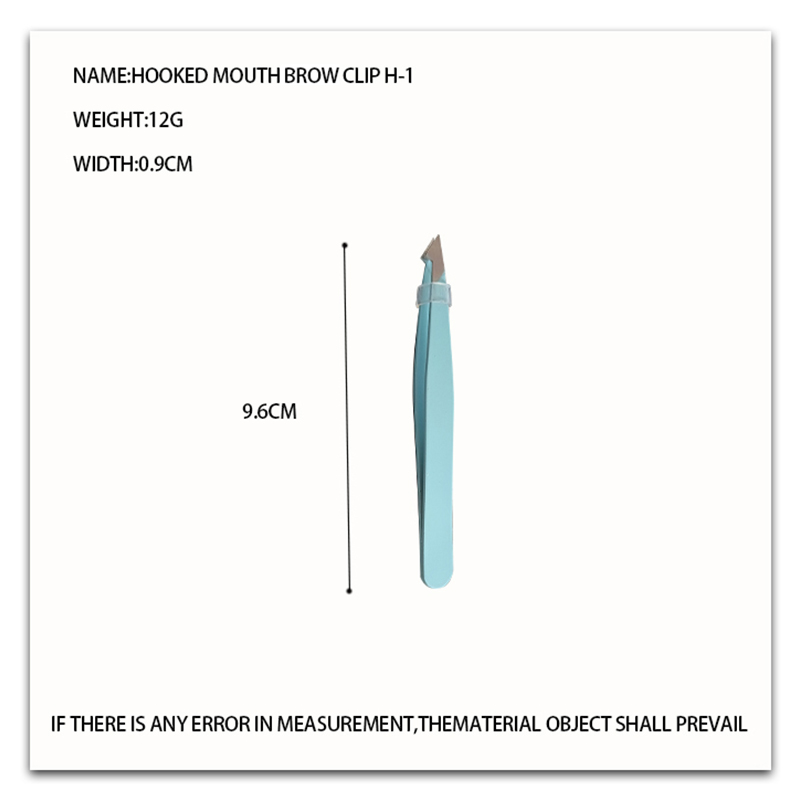 Nhíp nhổ lông mày miệng móc H-1/nhíp nhổ lông mày miệng nhọn H-2